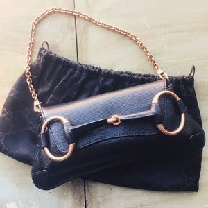 Gucci Horsebit small evening bag.